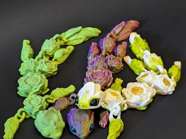 Articulated Lotus Dragon