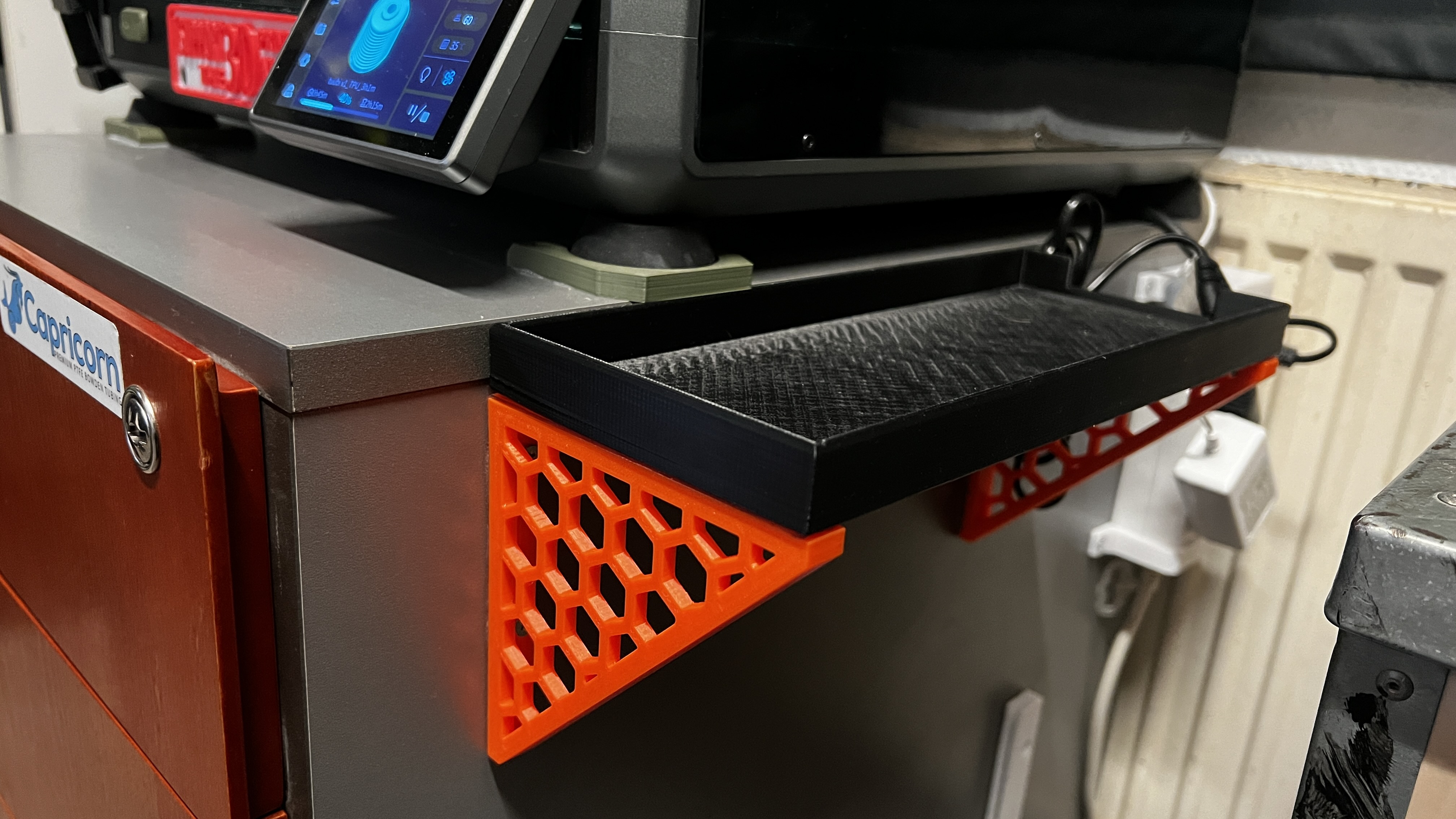 Creality space pi filament dryer rack