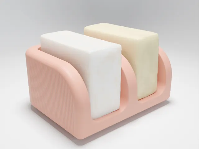 Self Draining Soap Bar Holder