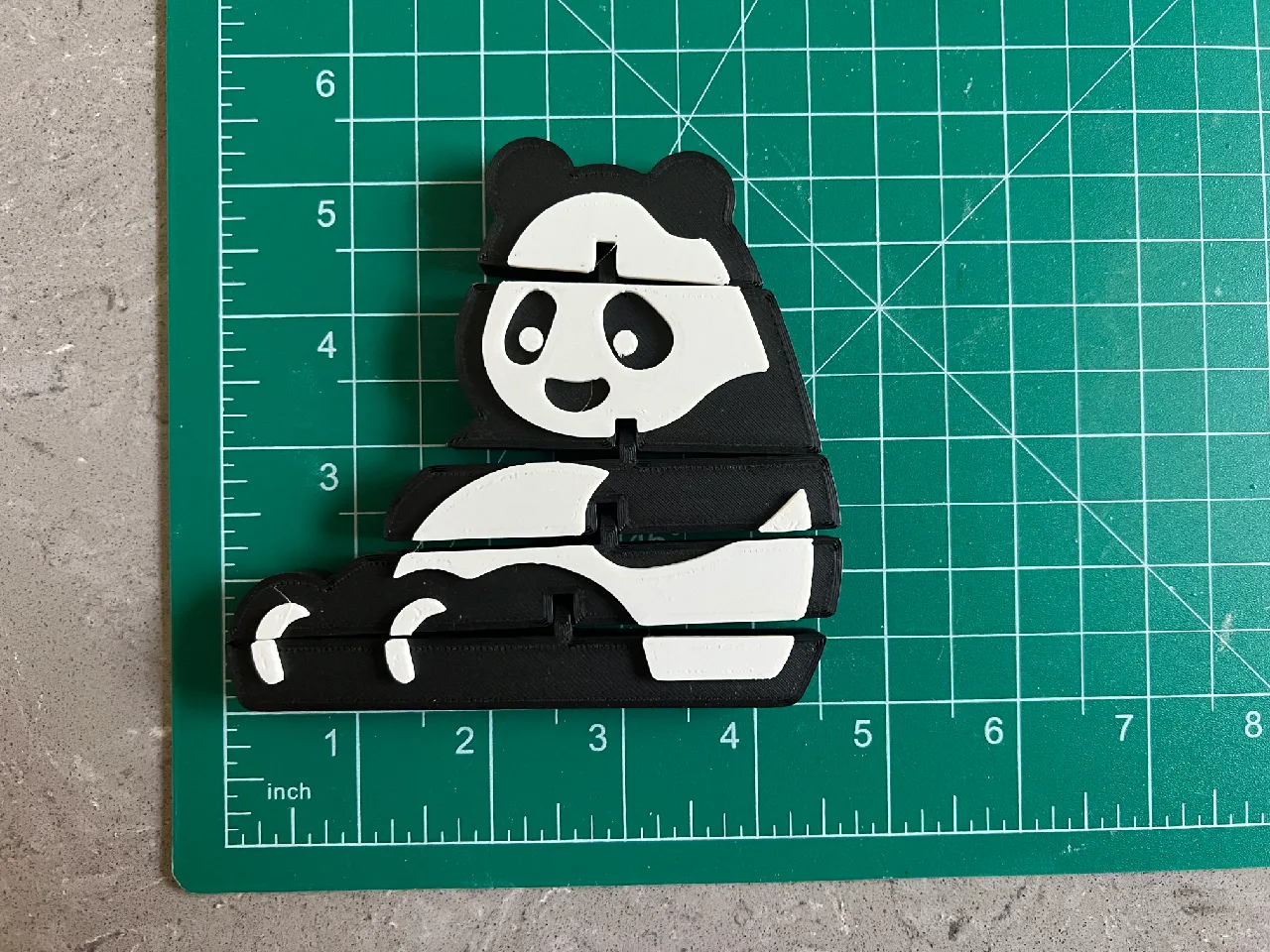 Articulated Fidget Panda Bear by Twisty 3D Prints | Download free STL ...