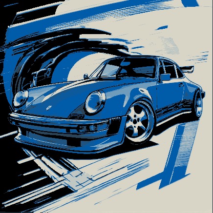 Porsche hueforge