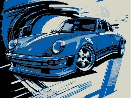 Porsche hueforge