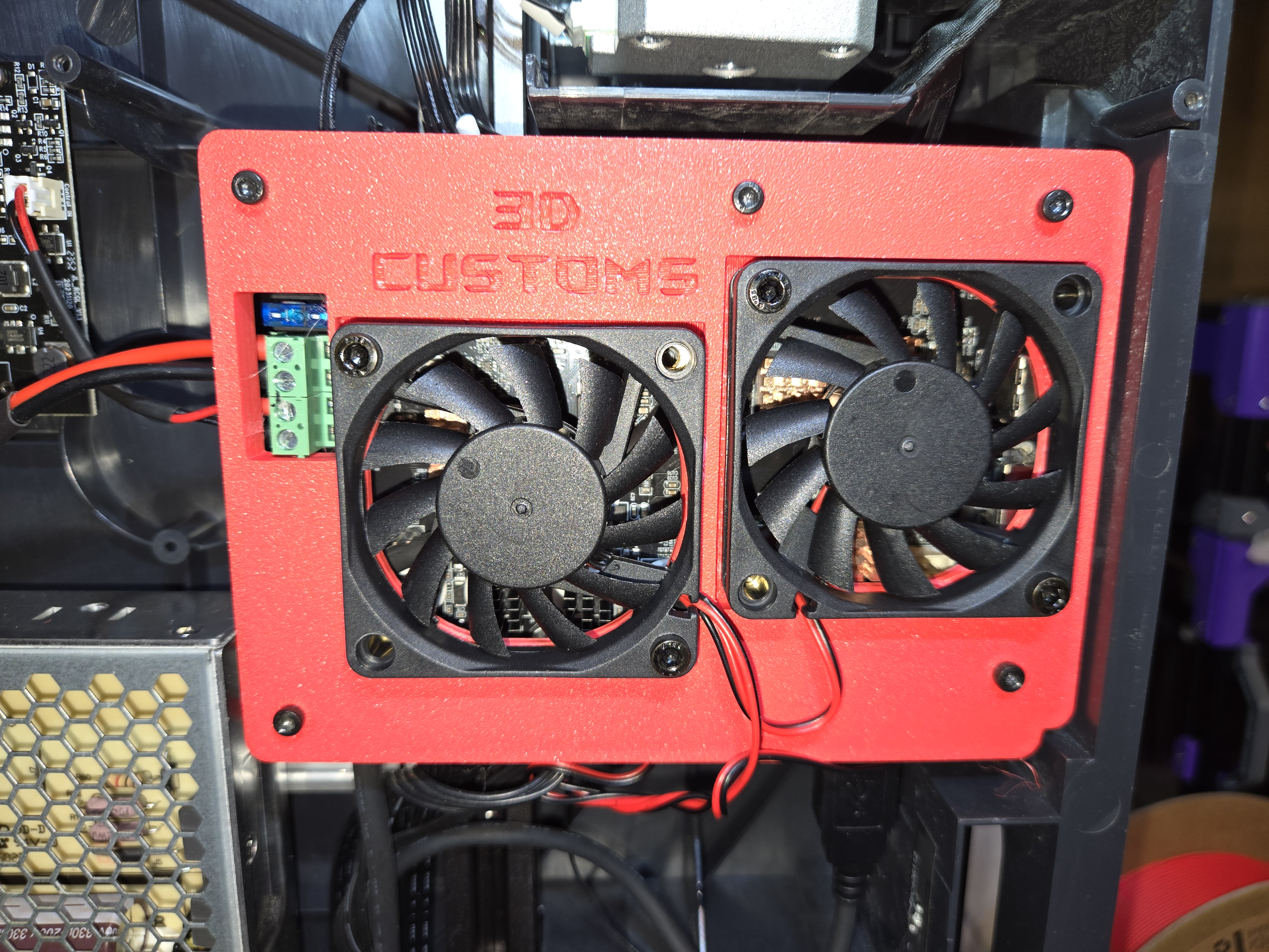 Sovol SV08 MainBoard Cooling Plate