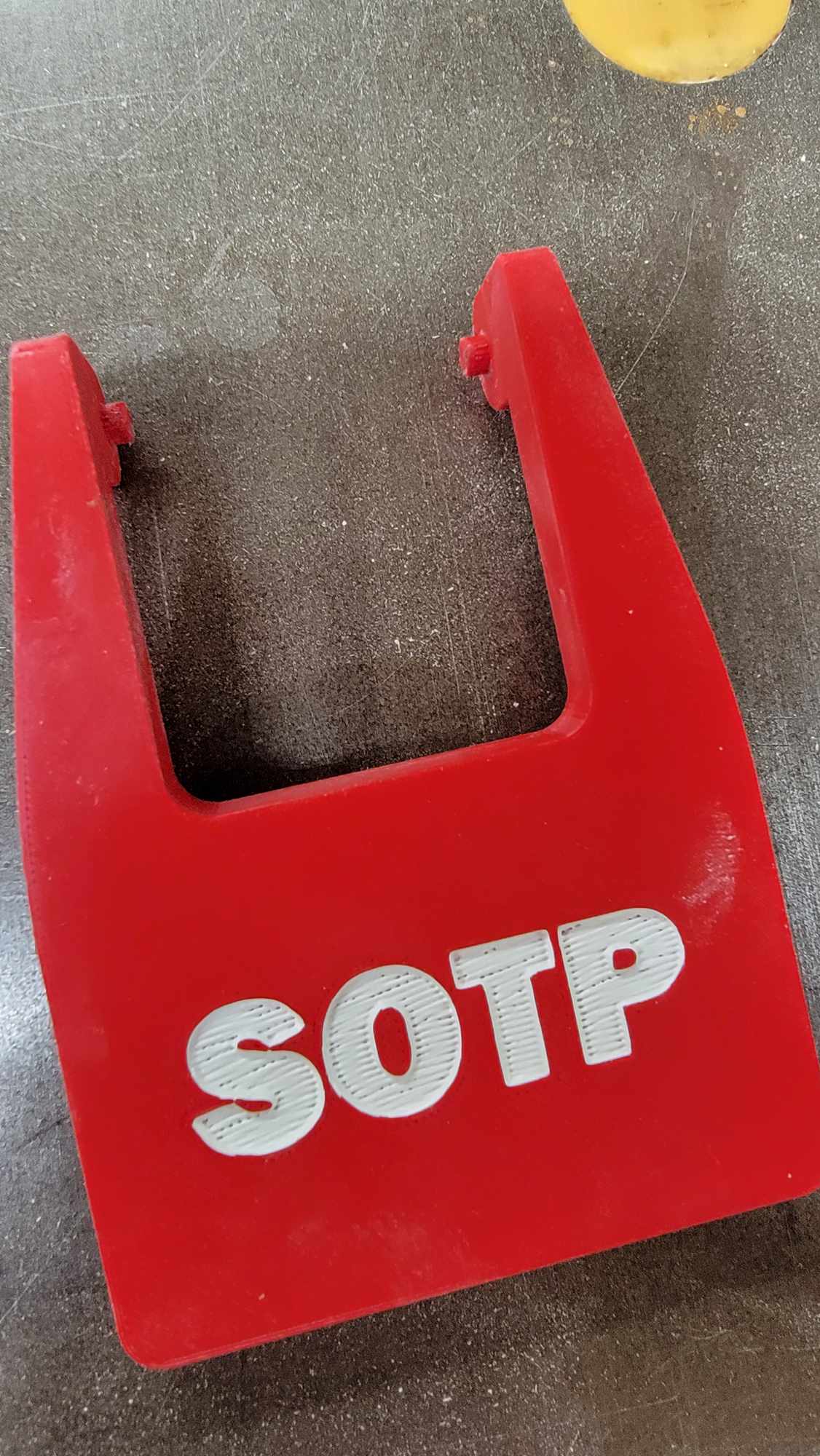 Tablesaw STOP Paddle