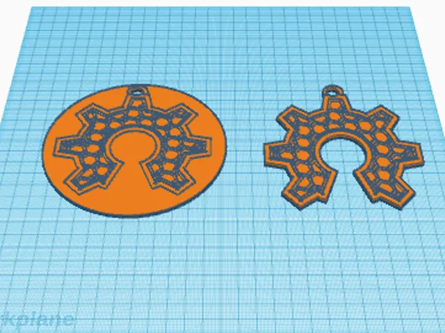 Open Hardware Gear Keycain