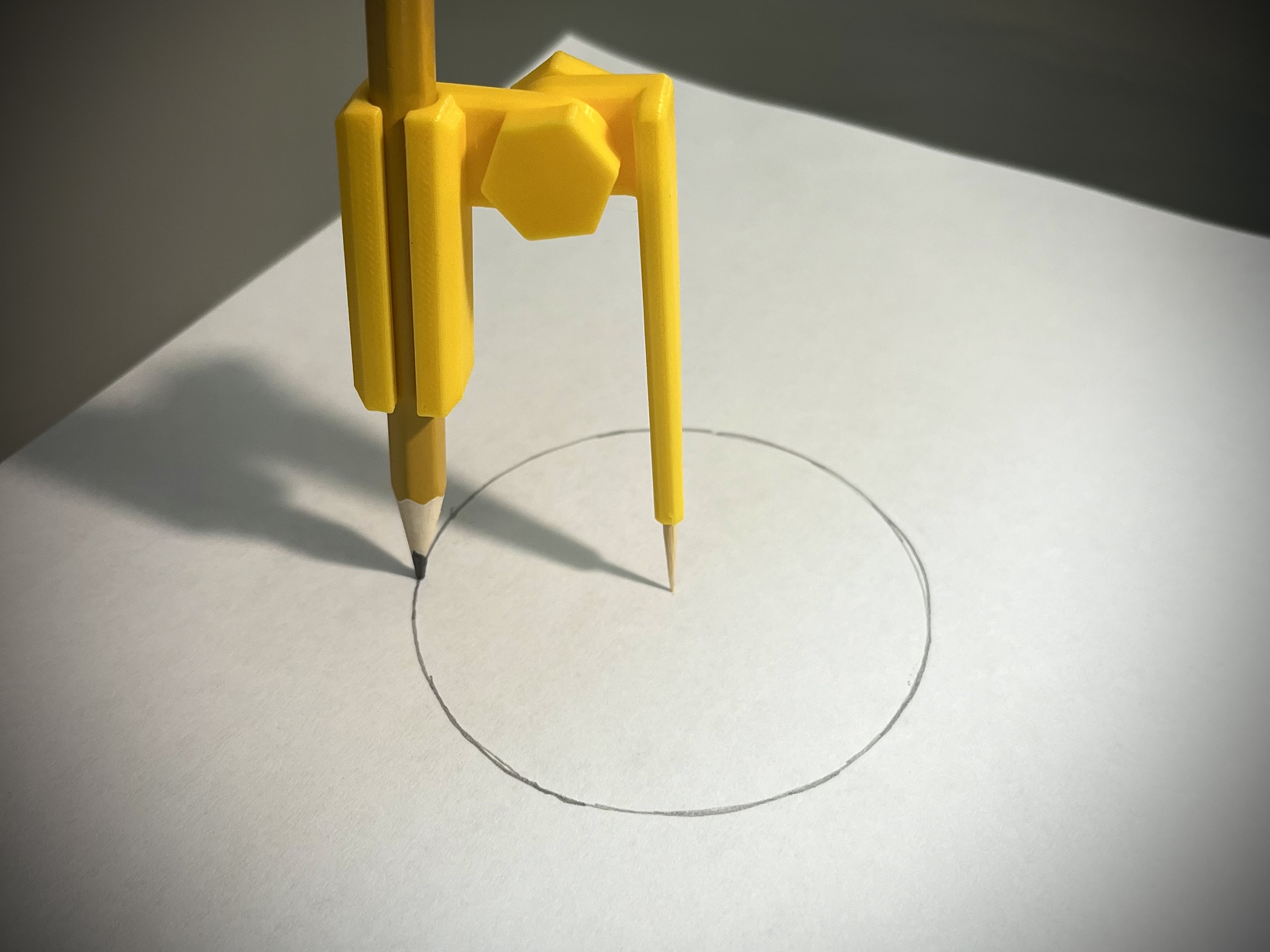 Simple Compass & Scribing Tool | Fully 3D Printed | Less than 10 grams ...