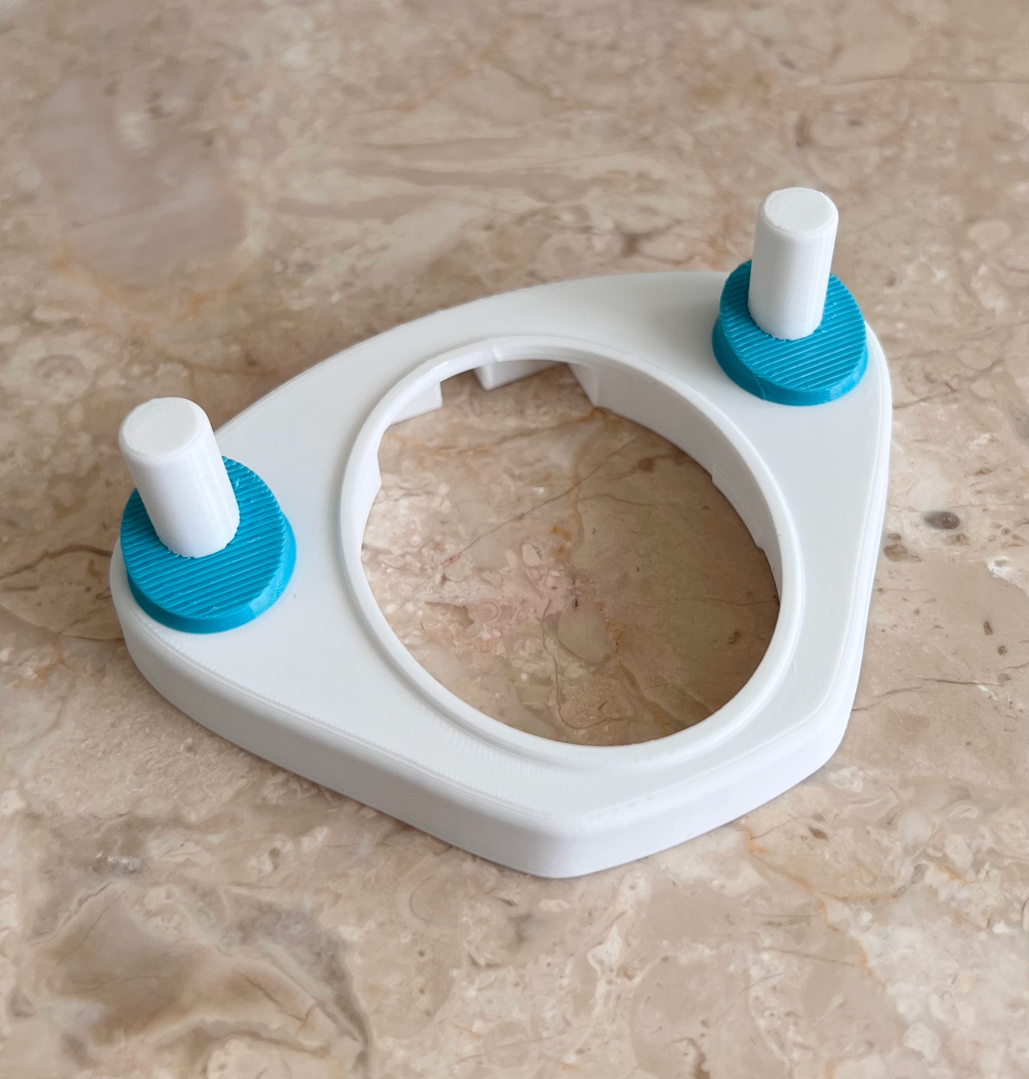 Oral-B iO base-mounted dual head stand