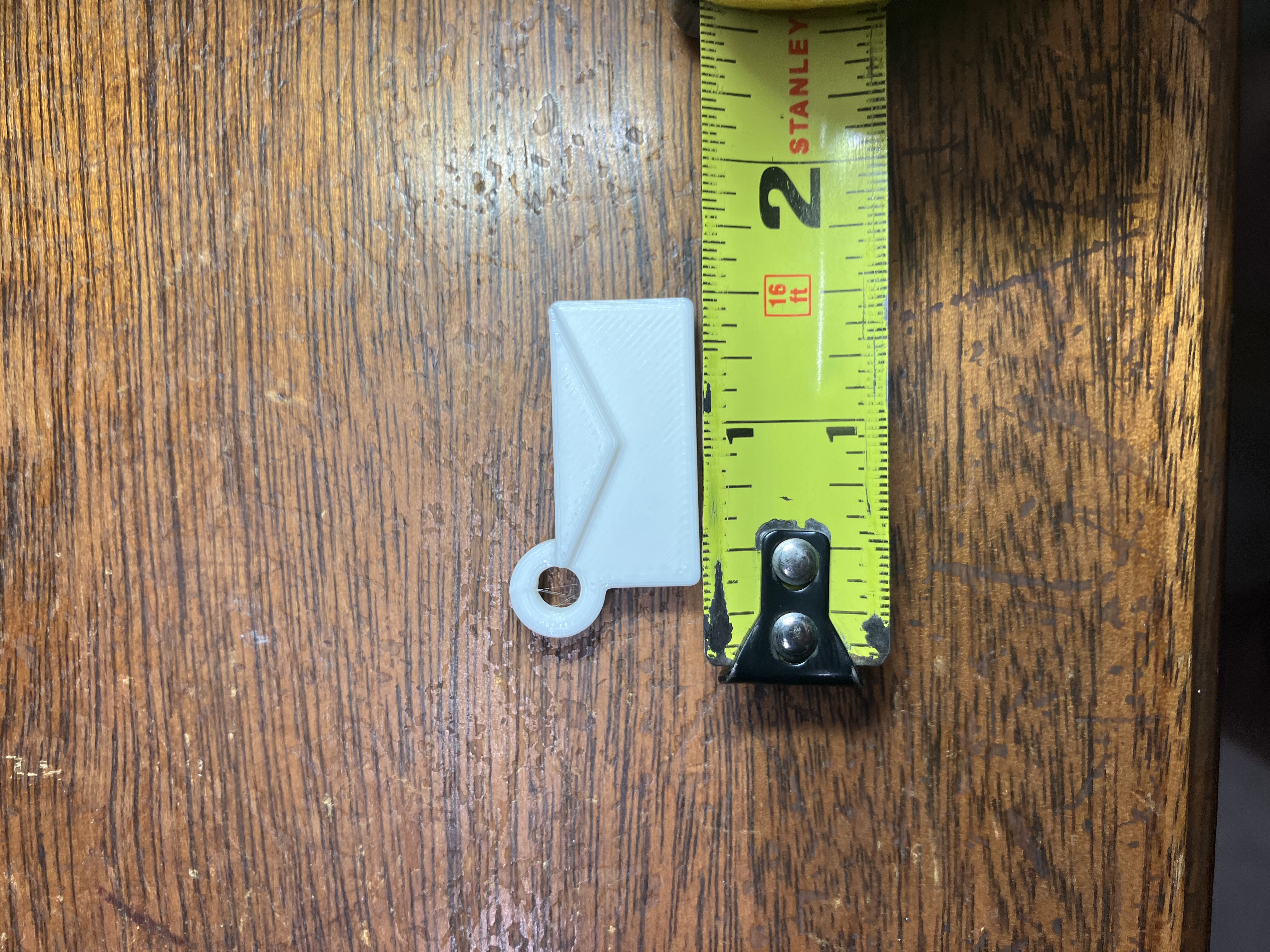 Miniatura 2 do modelo 3D Mailbox keychain