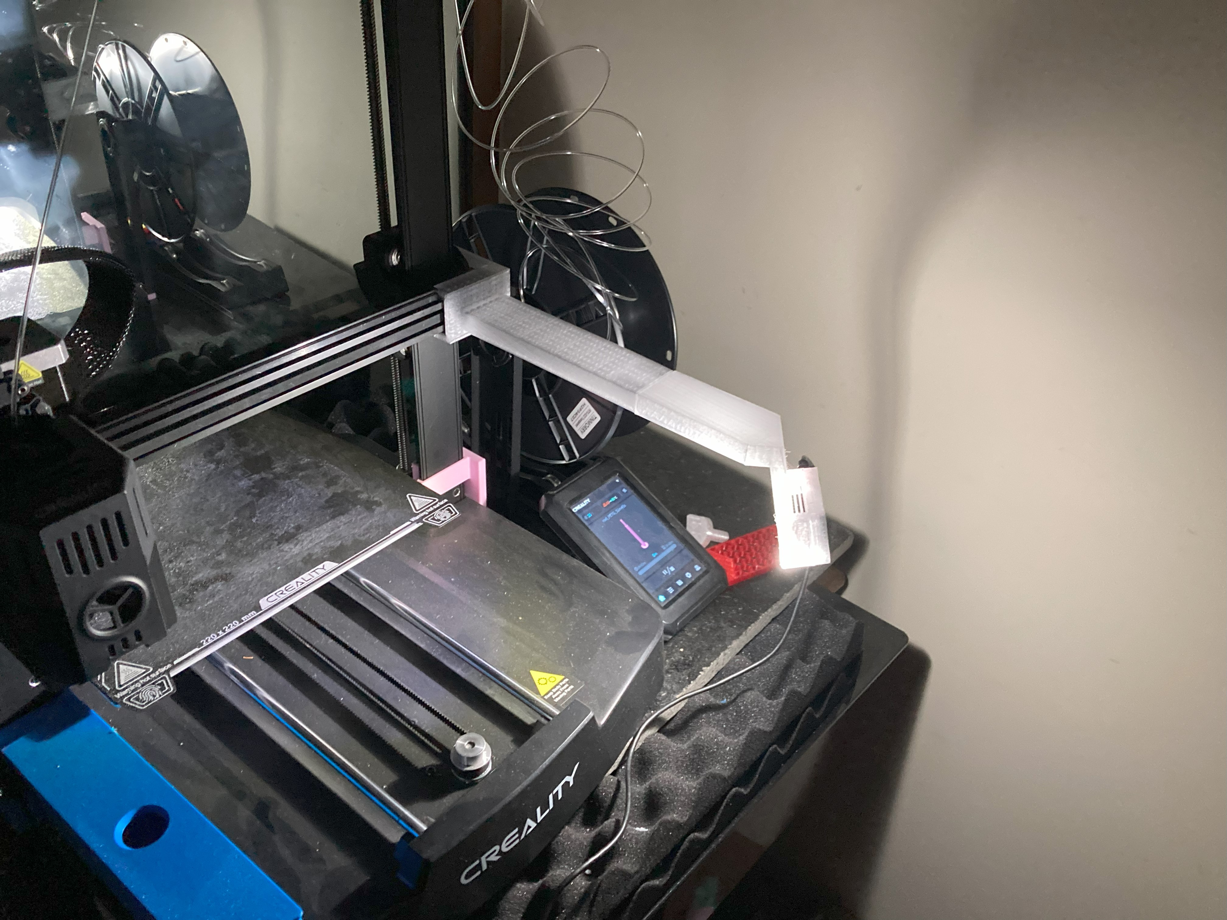 Ender 3 V3 KE ESP-CAM Mount 3D model thumbnail