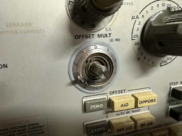 Tektronix 576 Offset Multiplier Mounting Ring