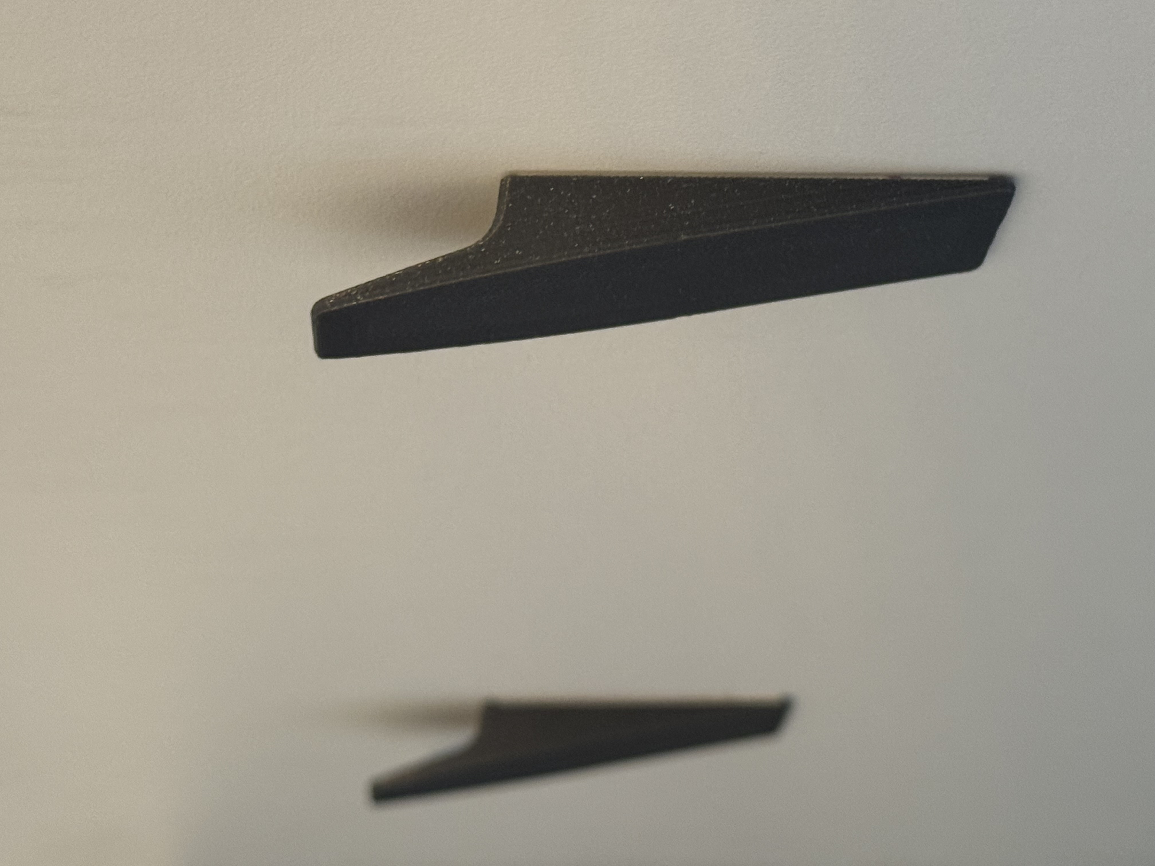 Slim coat hook for use with Tesa Powerstrips