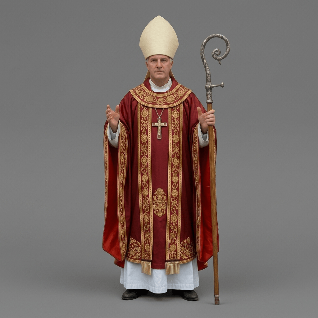 Medieval Art - Christian Bishop