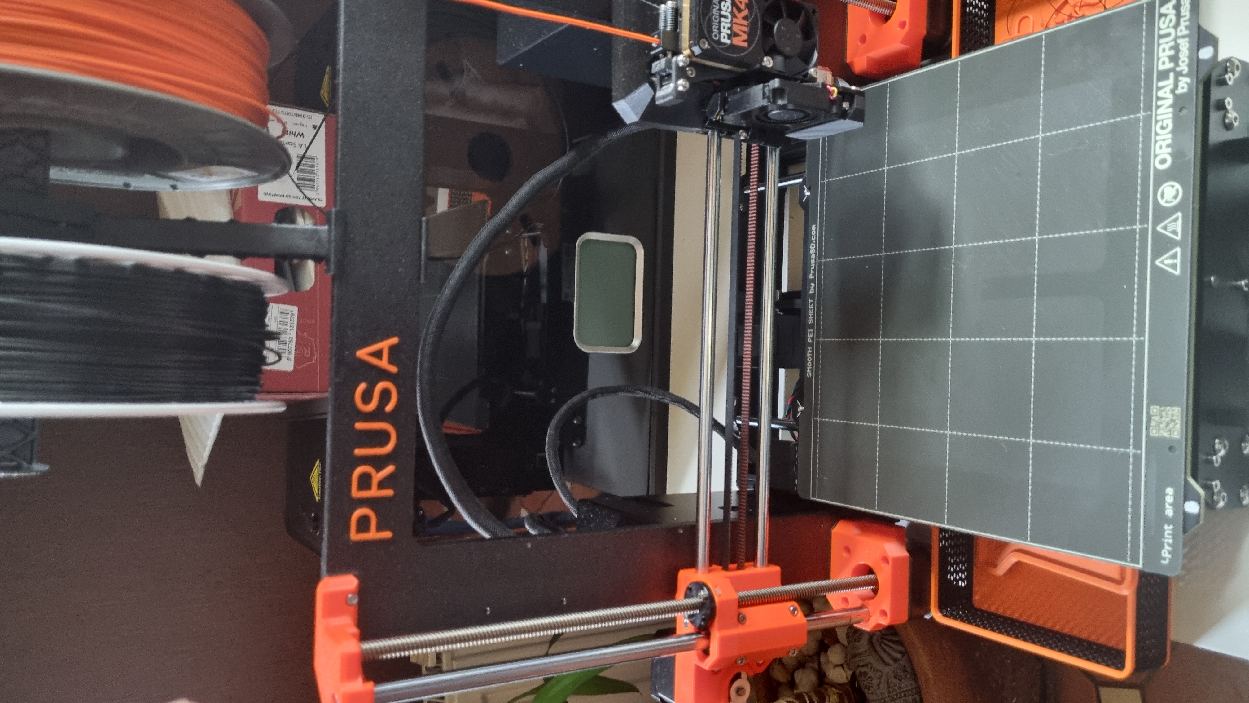 PRUSA MK4 frame logo letters