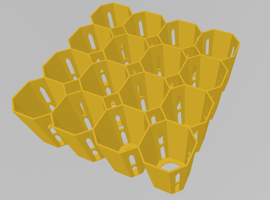 Miniatura 5 do modelo 3D air pruning seed plugs