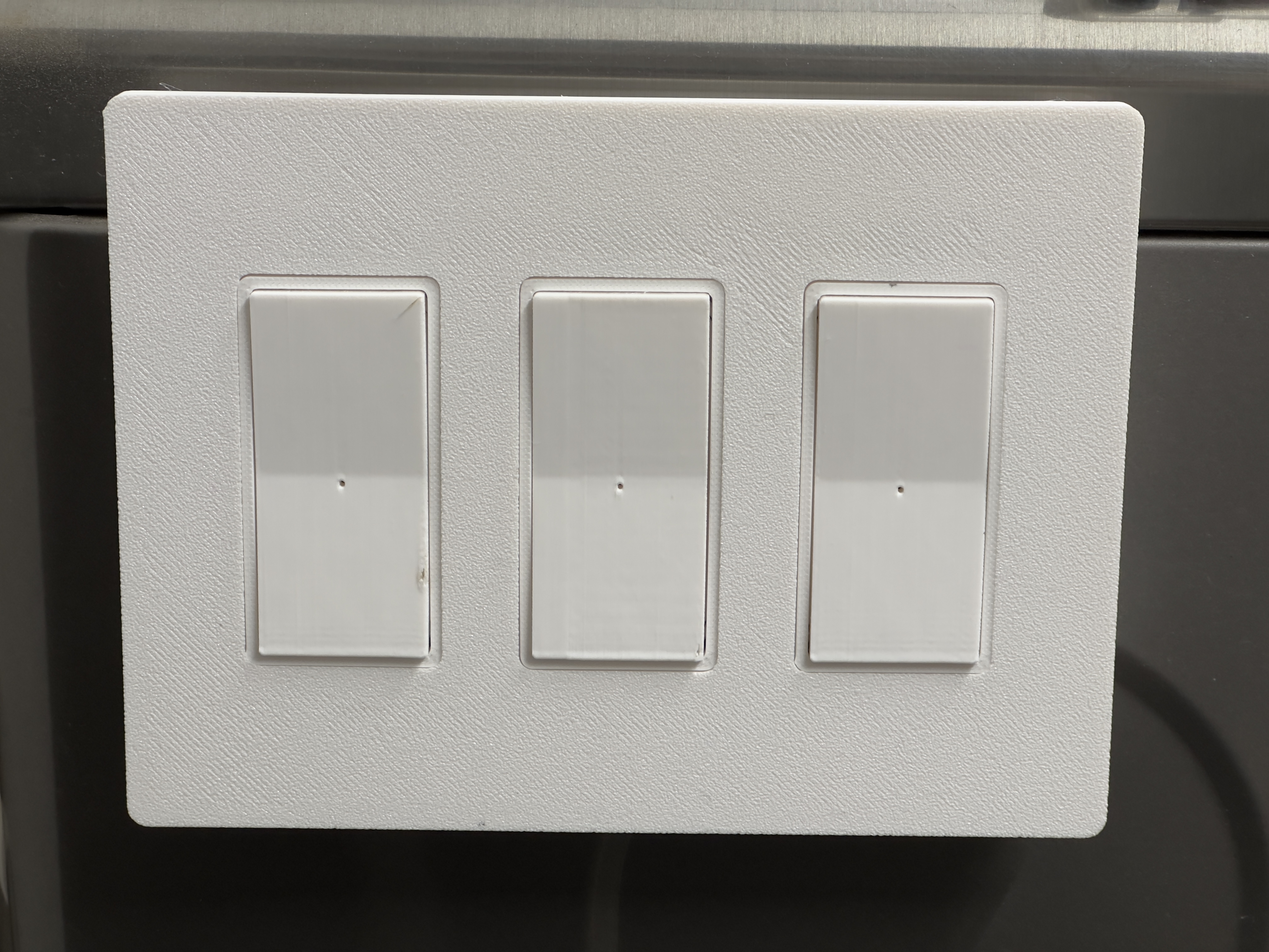 Make IKEA BILRESA two-button remote look like a decora-style wall switch using Wyza's screwless switch cover