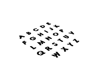 Shadow Letters Alphabet by ep.shapes | Download free STL model ...