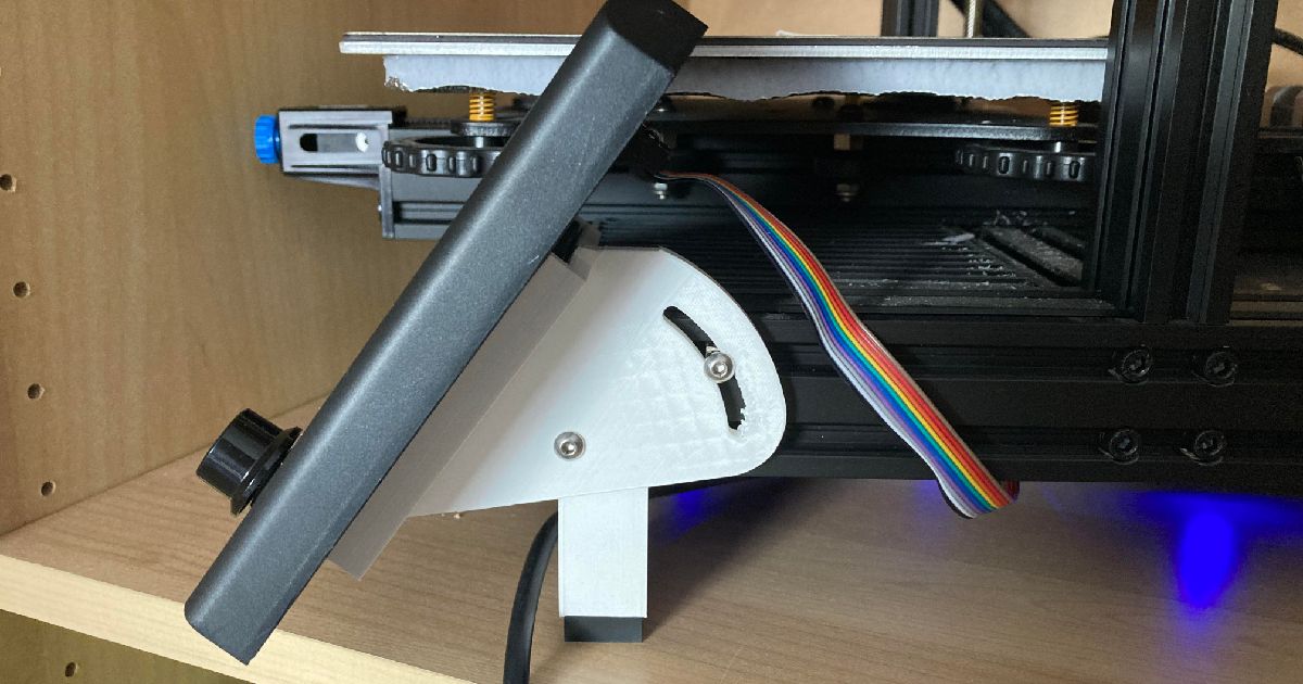 Ender 3V2 monitor mount reducing printer width to 46 cm (IKEA PAX) by ...