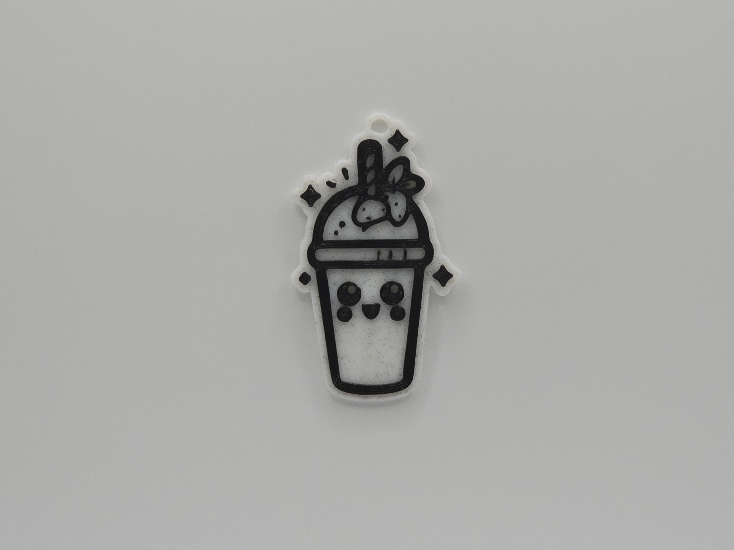 Cute Smoothie Keychain