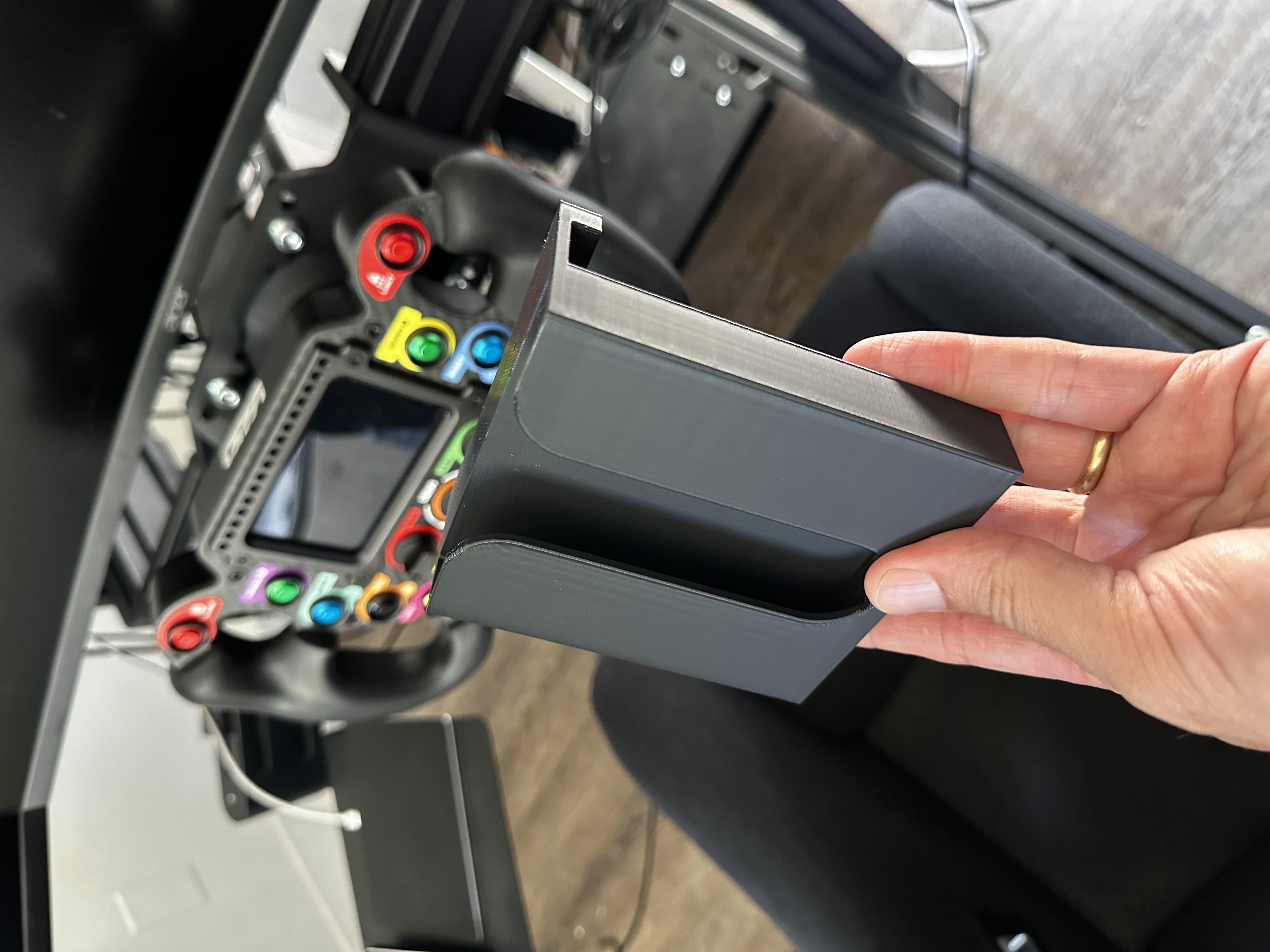 8020 Sim Rig Smartphone Holder by Eduardo Mattos | Download free STL ...