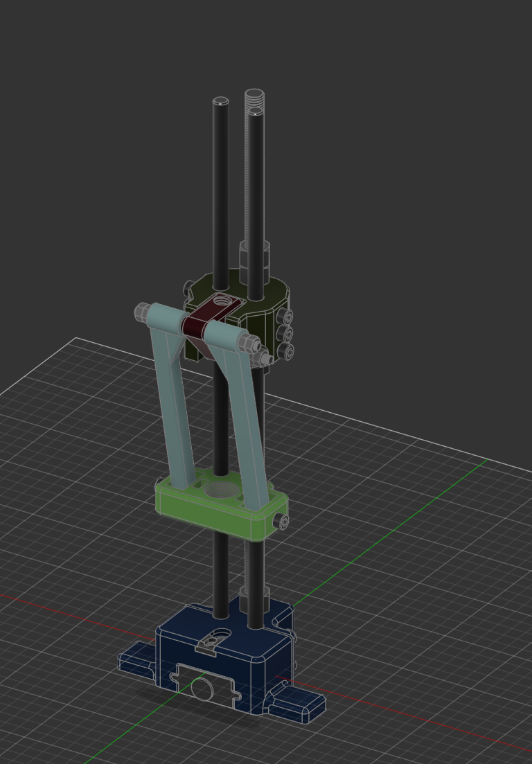 Frameless reloading press with metric Hardware