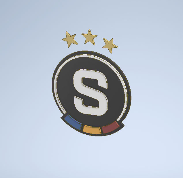 Sparta Praha Logo by Josef Salajka - Download free STL model ...