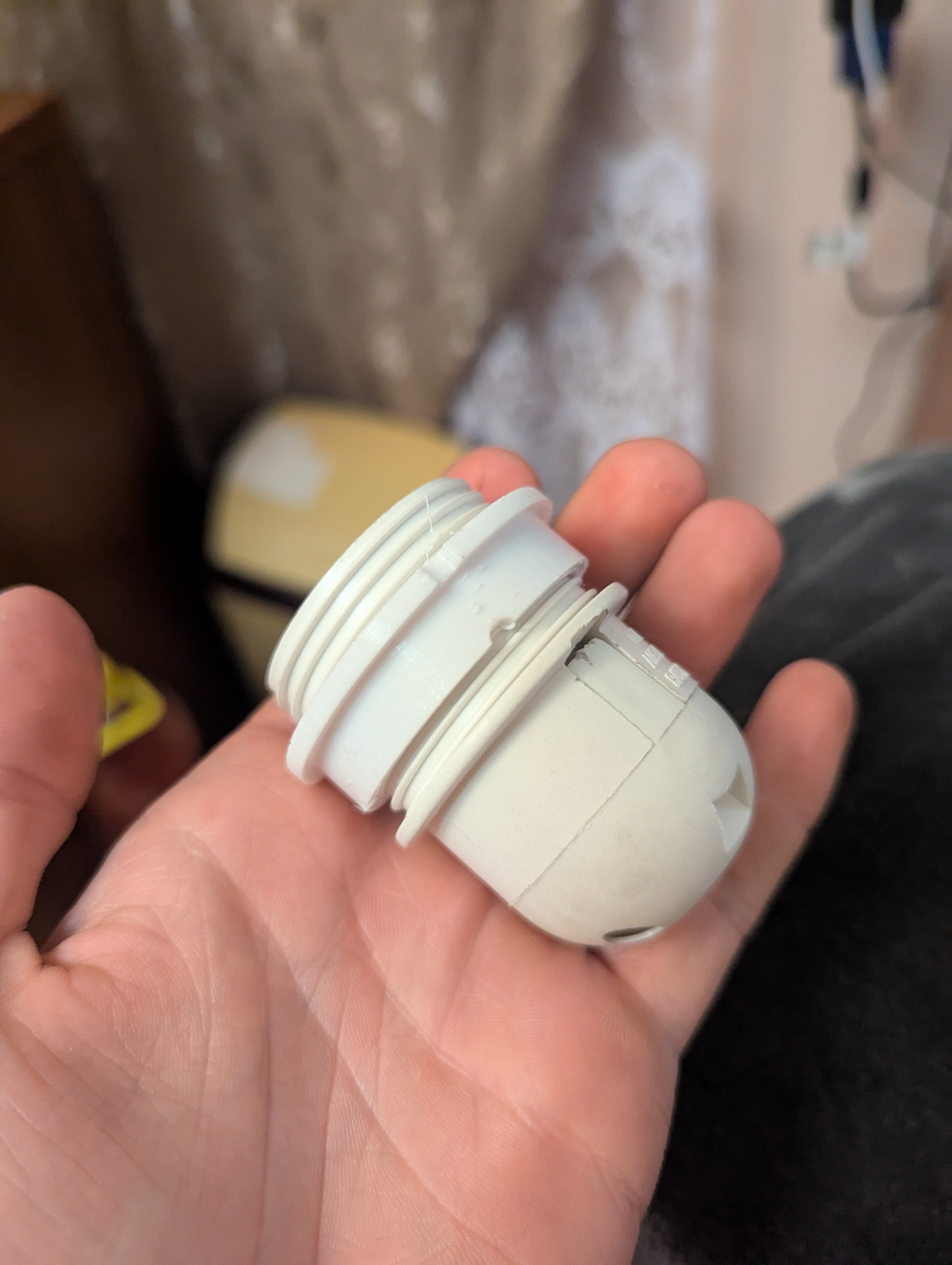 E27 Nut Bulb holder — miniatura 3