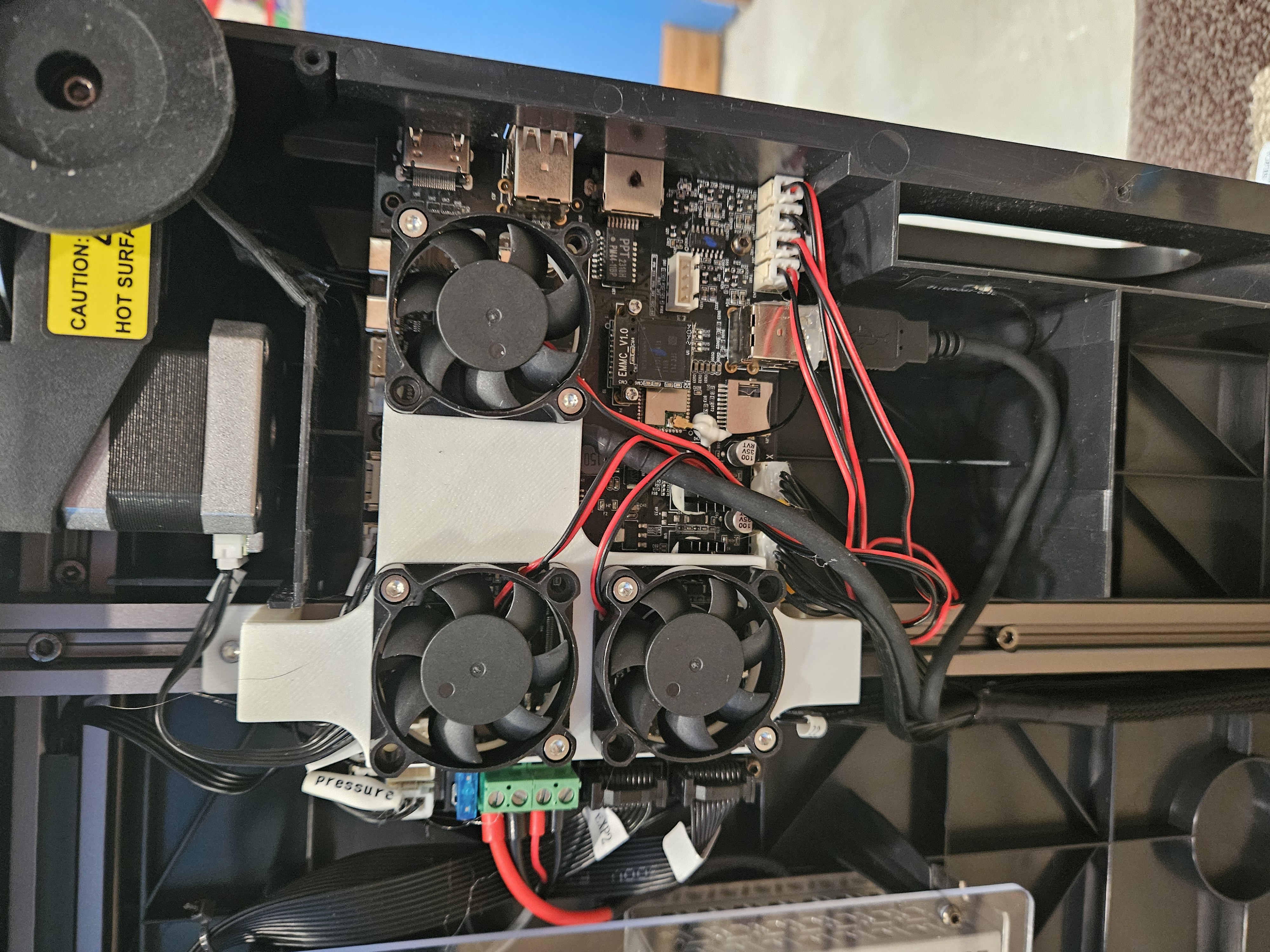 Sovol SV08 mainboard 4010 fans