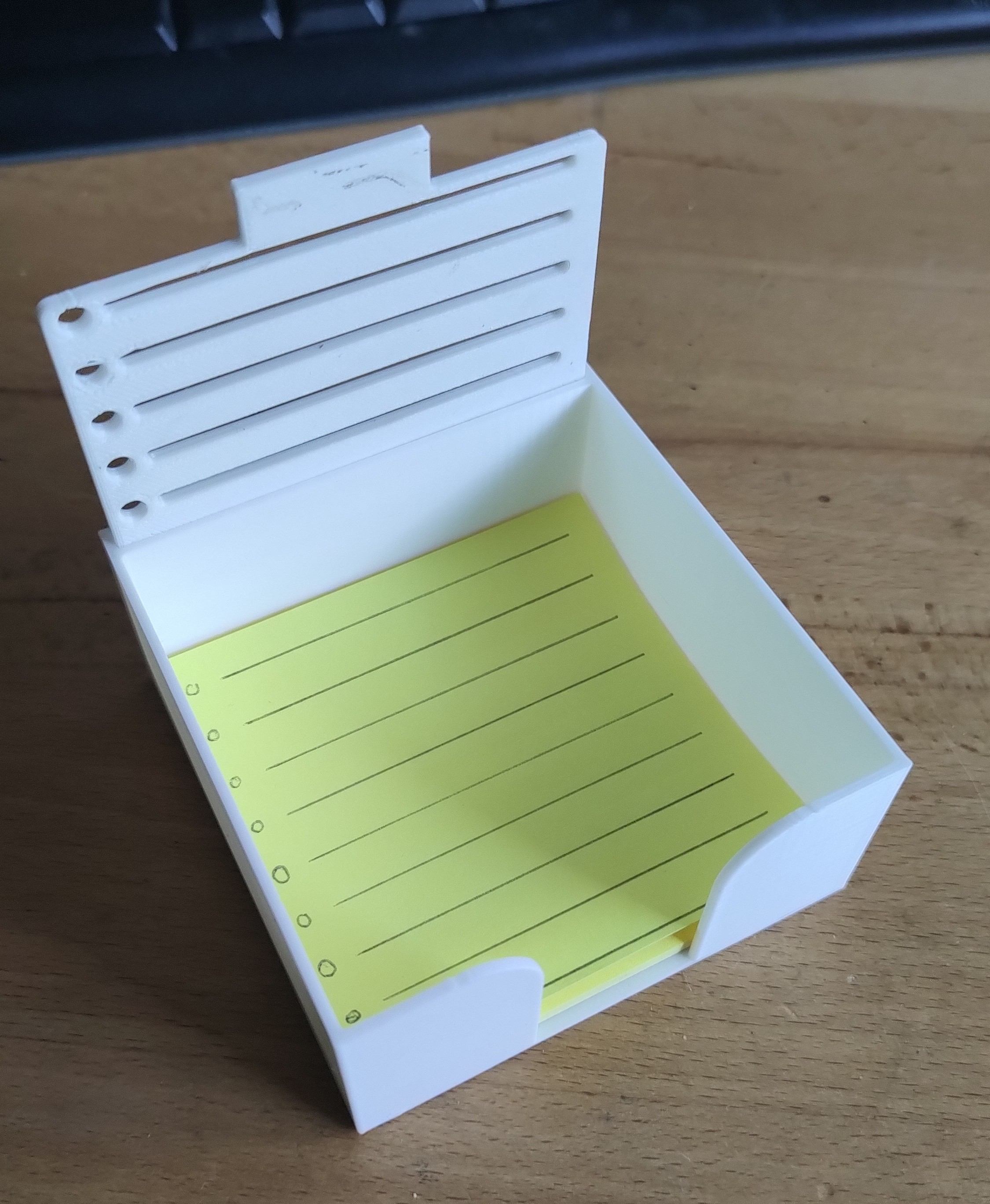 Post-It Sticky Note Holder with Template