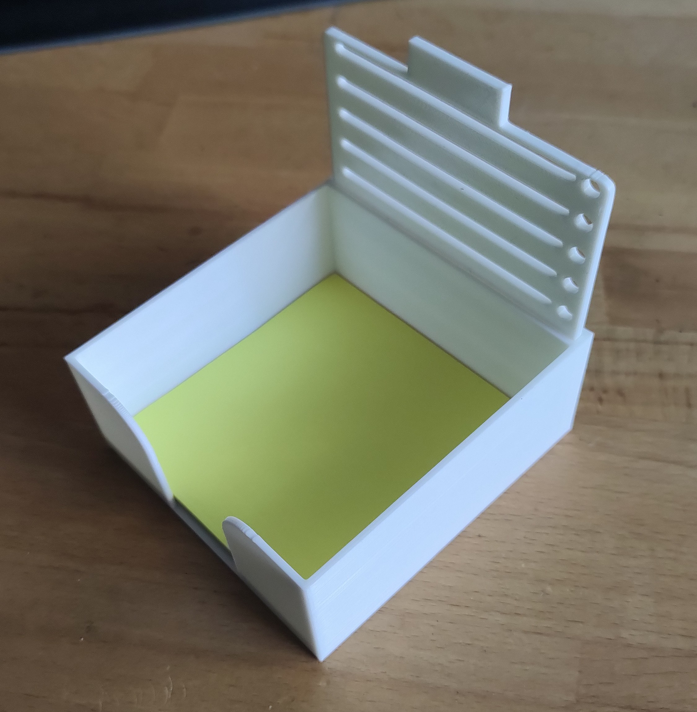 Miniatura 3 do modelo 3D Square Sticky Note Holder with Template
