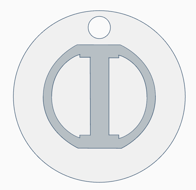 Ibishu Logo Keychain