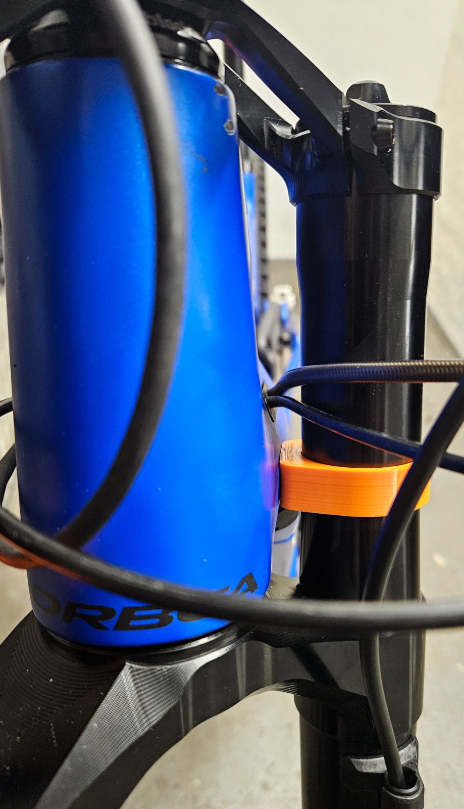 MTB Double Crown Fork Bumper by Pintie Download free STL model