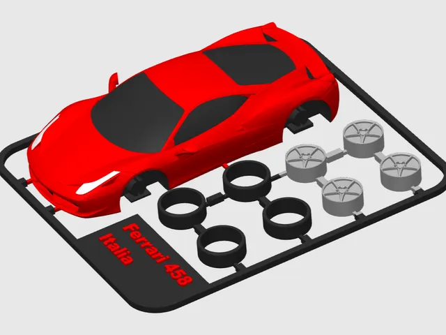Ferrari 458 Italia kitcard