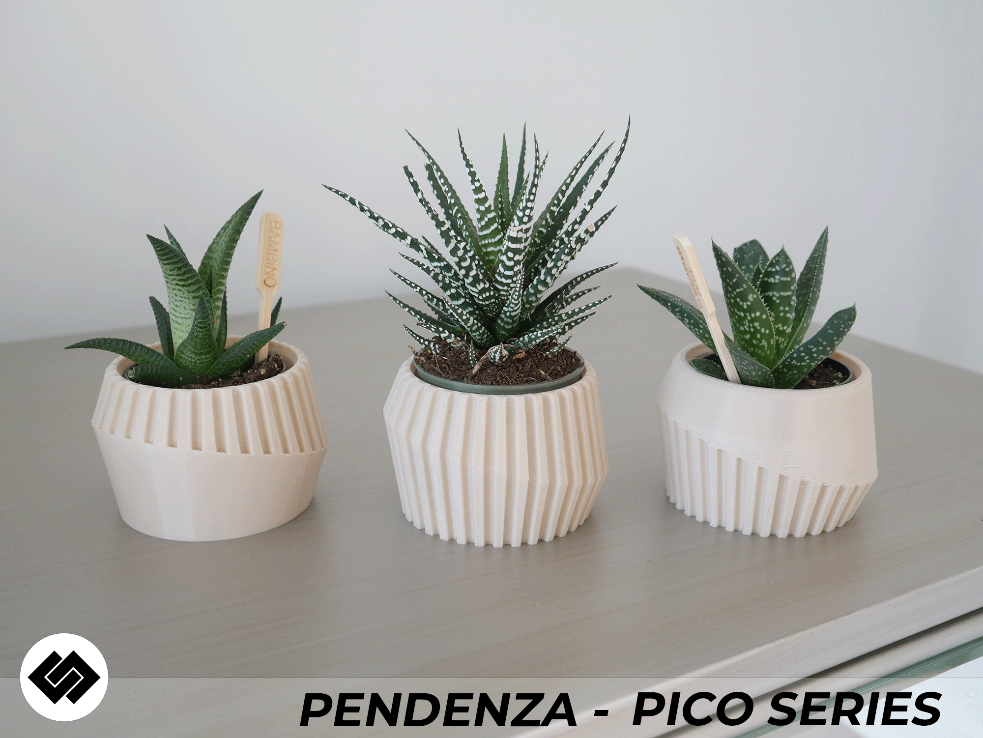 Pendenza Triple Planter Set