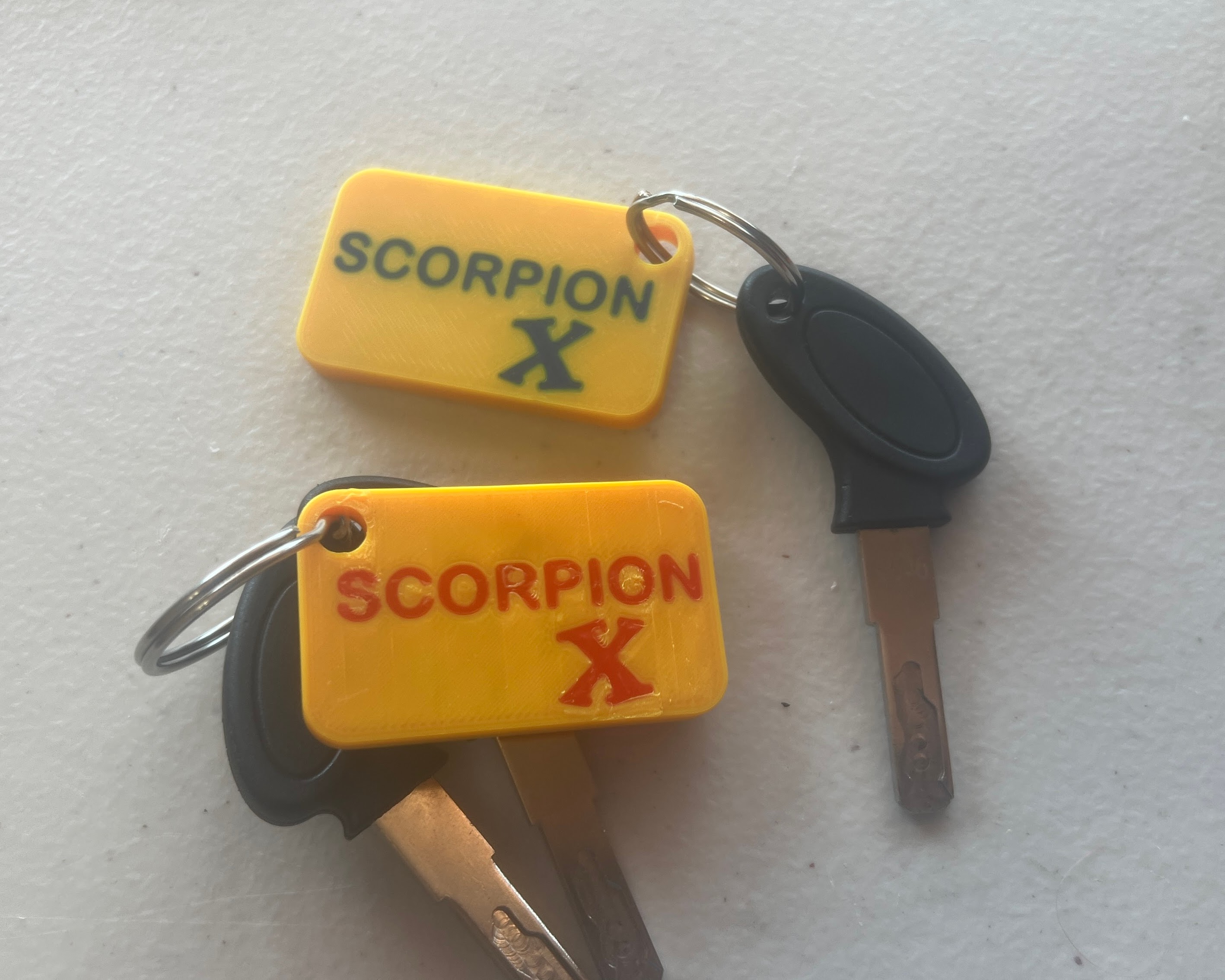 MMU3 Keychain - Scorpion X