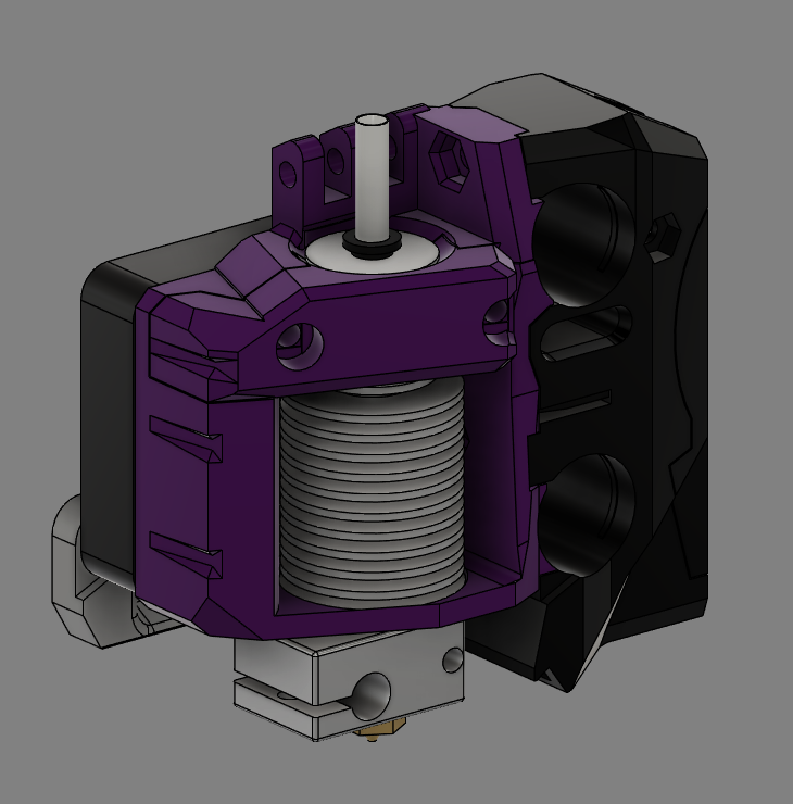 Sexy Prusa Mini V6 Hotend Adapter
