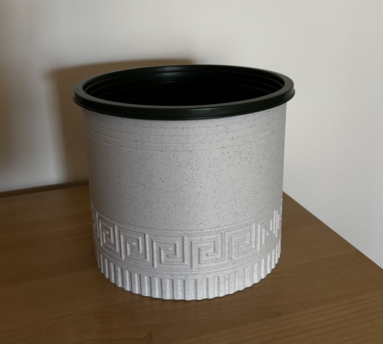 Plant Pot — Greek Meander by Dark Squirrel Designs | Download free STL ...