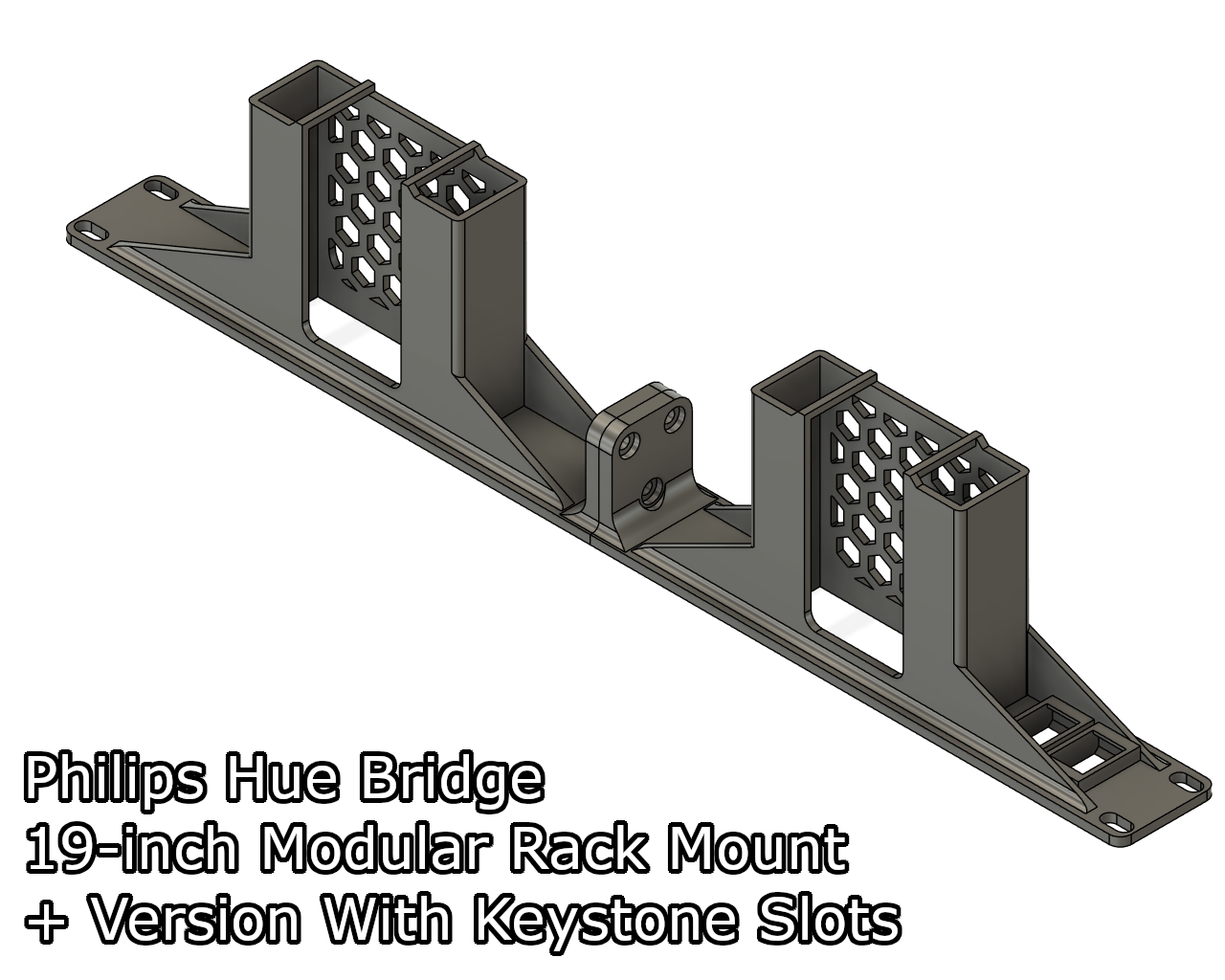 Philips Hue Bridge 19-inch Modular Rack Mount