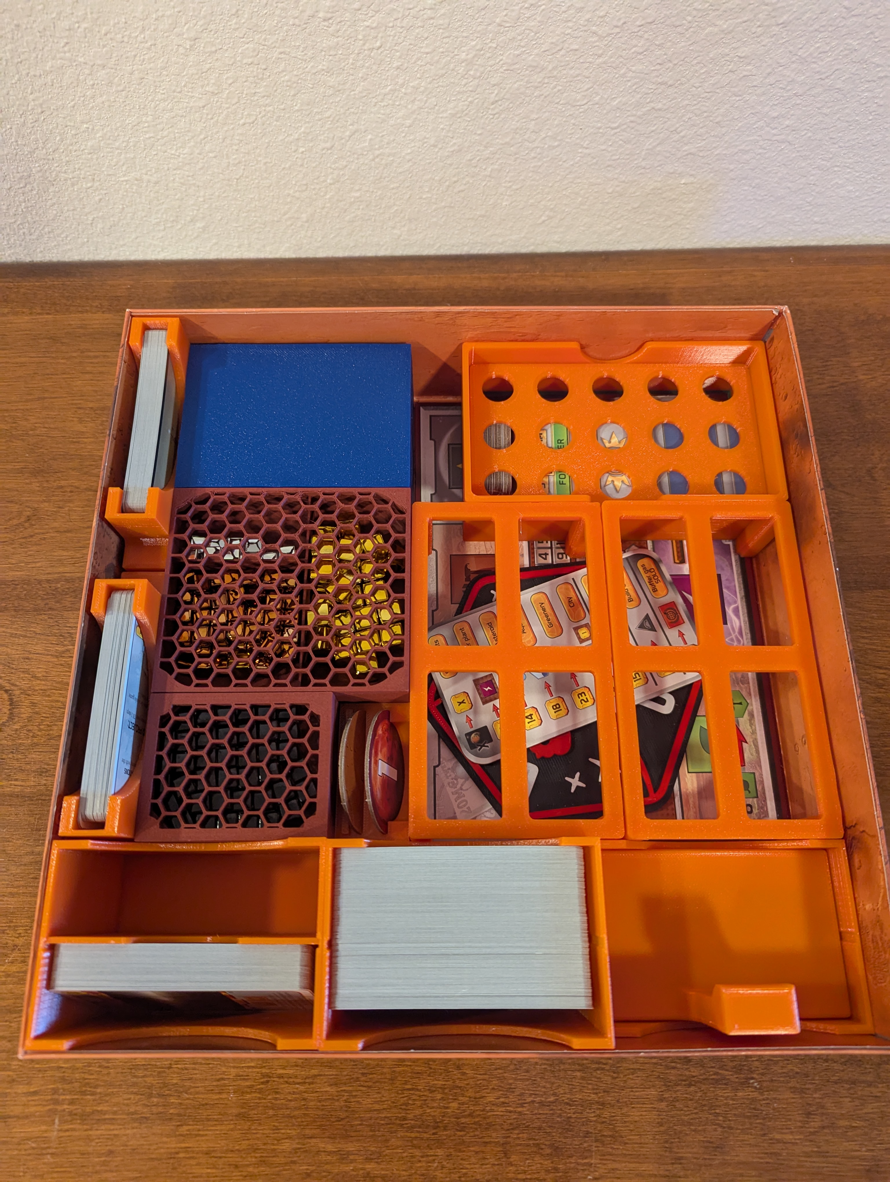 Terraforming Mars Organizer Parts