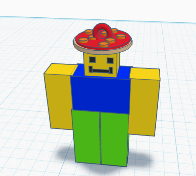 Steal a Brainrot inspired Noobini Pizzanini Keychain