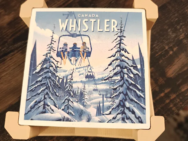 Square Coaster Stacker