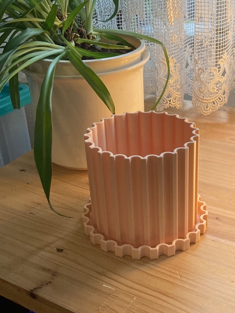Planter #8 - Pipe Themed Planter Pot