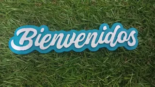 Cartel Bienvenidos 2