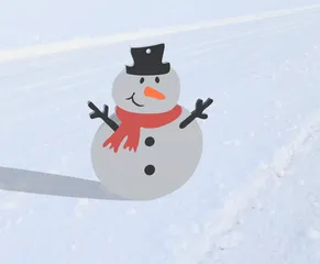 Multi Material Snowman