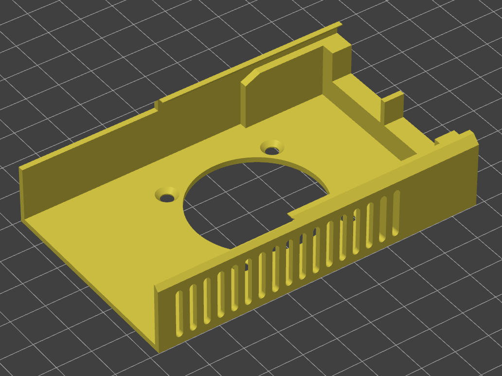 Fujitsu D2607-A21 40mm fan mount adapter