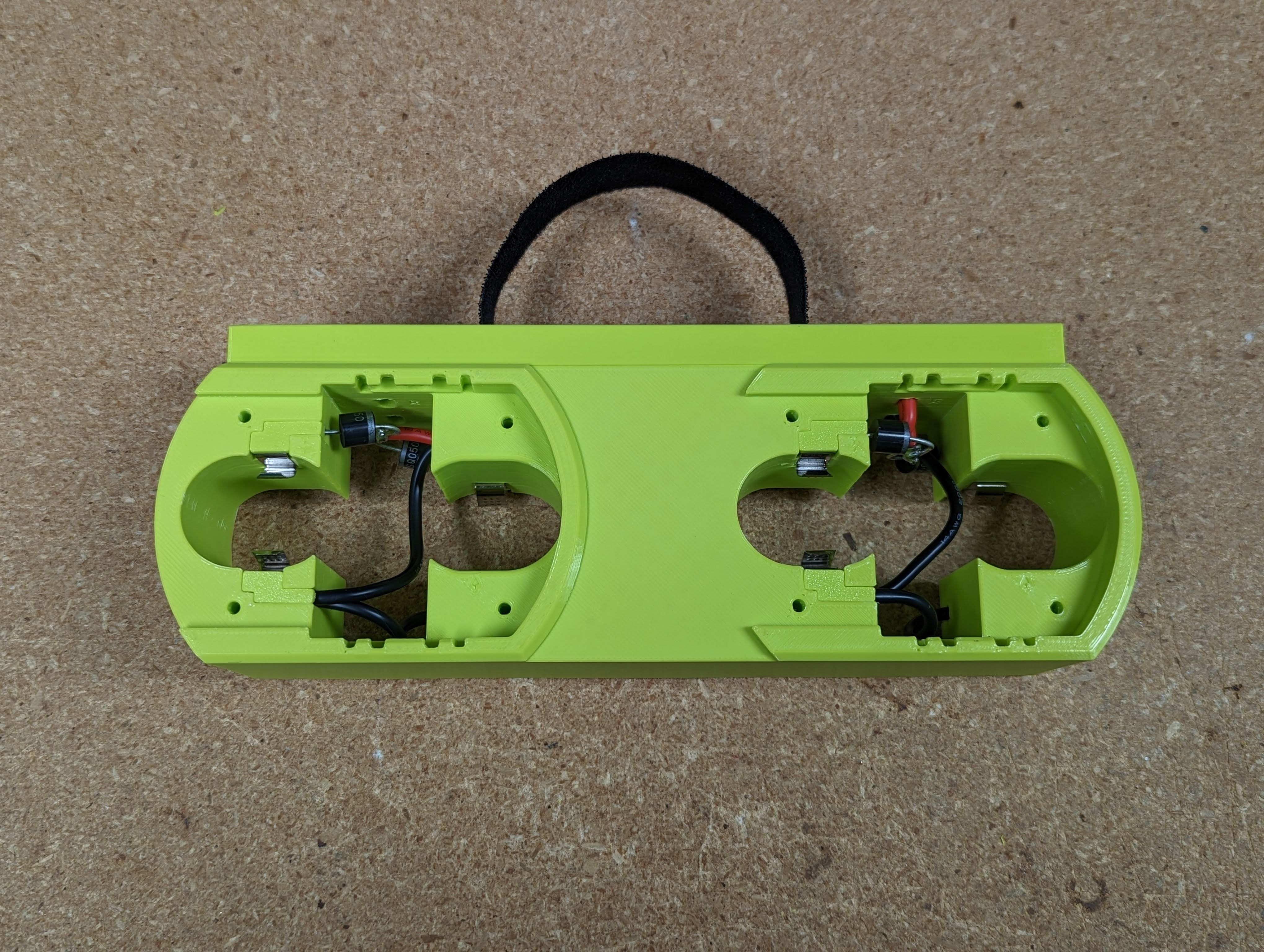 18v quad adapter compatible with Ryobi 18v 3D model