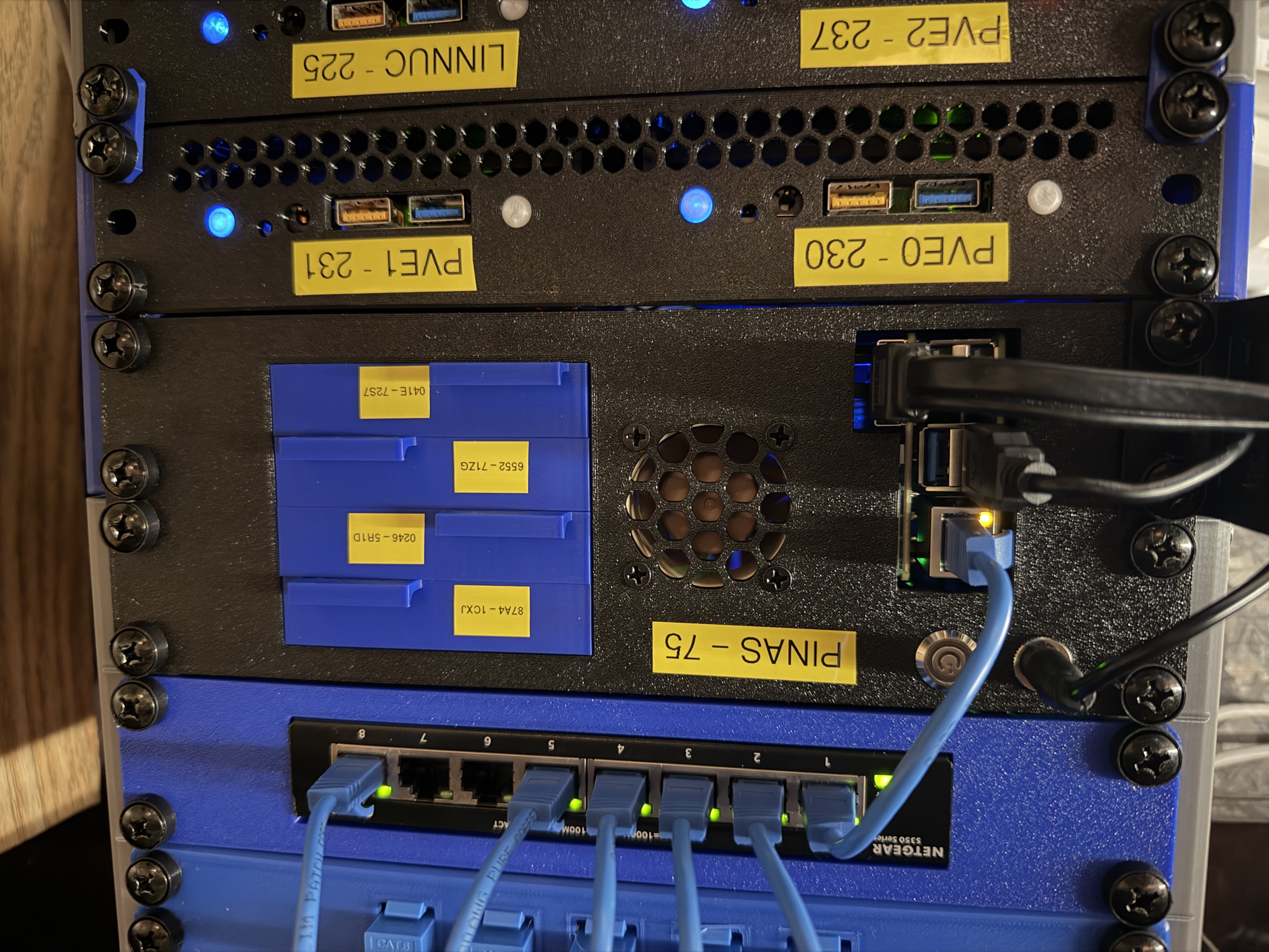 10" PiNAS Rack