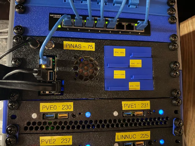 10" PiNAS Rack