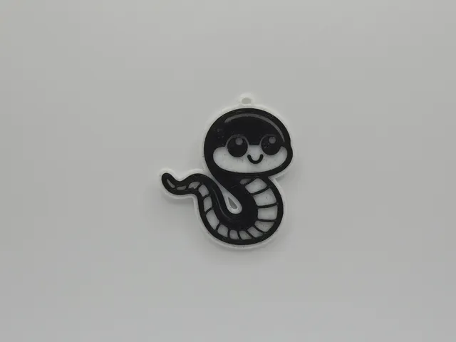 Cute Snake Keychain