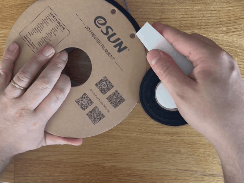 Spool Tape Guide - Cover Carbdboard Edges For AMS