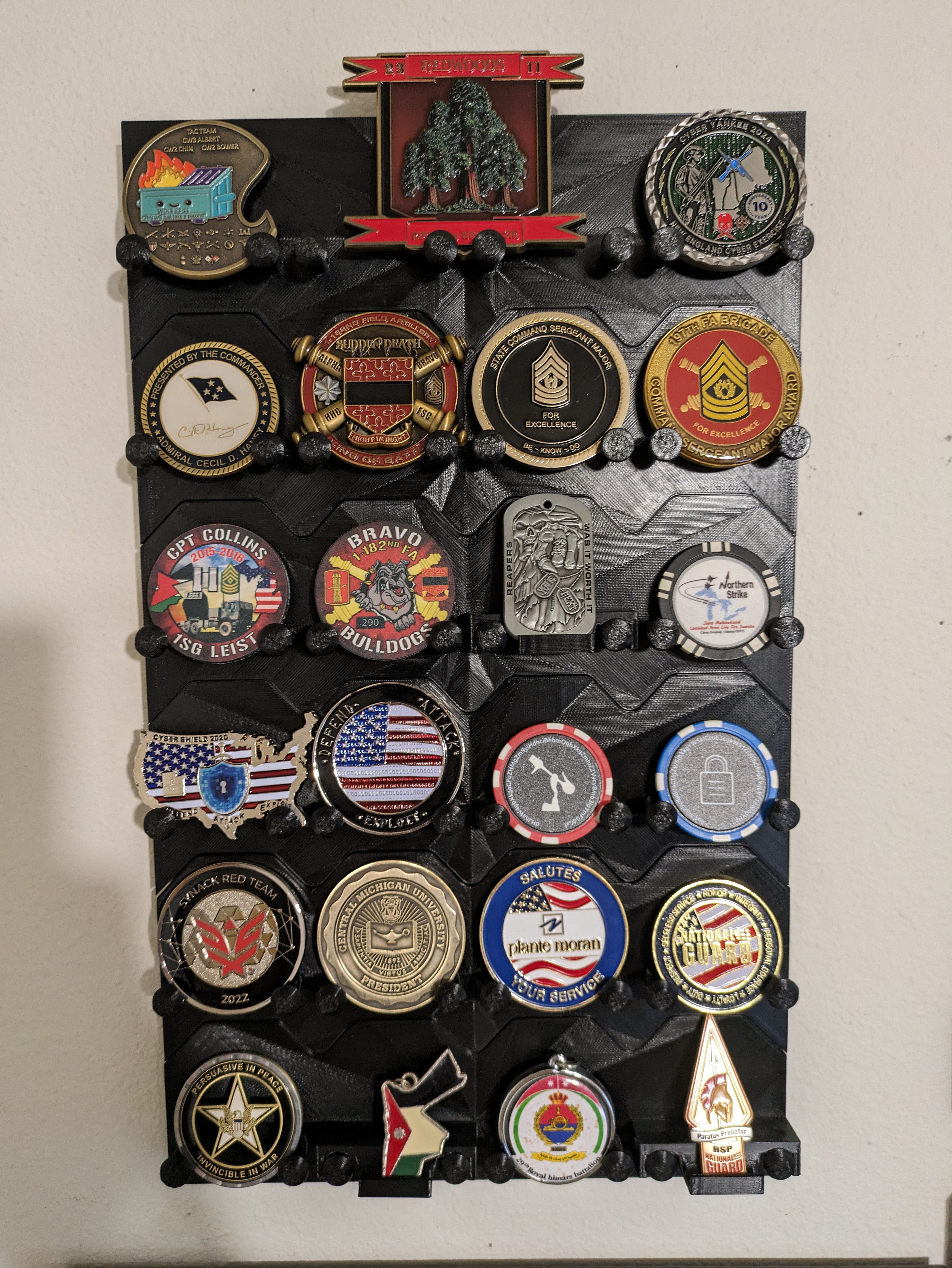 Challenge Coin Display